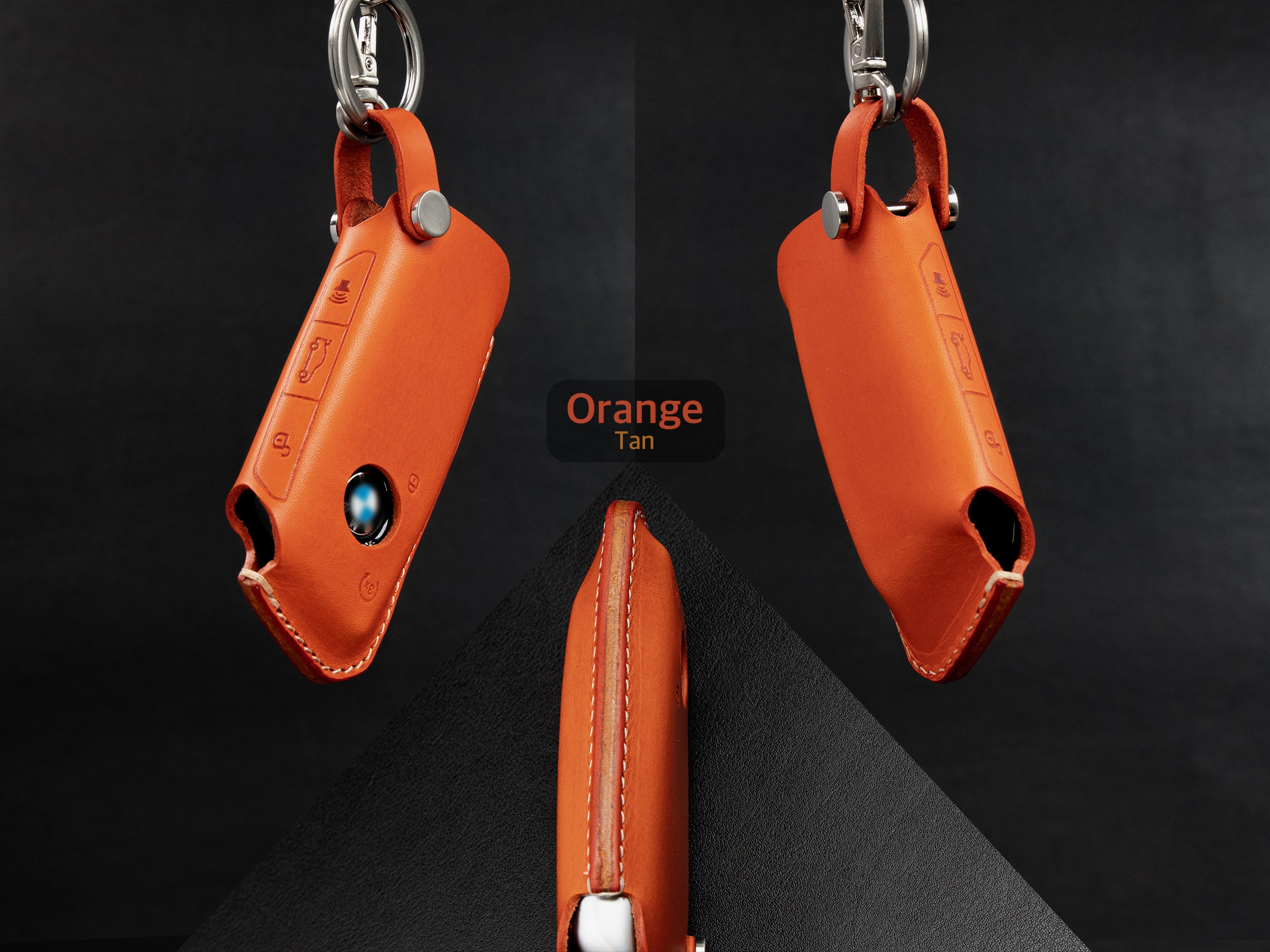 Keycare Italian leather key cover for X1, X3, X6, X5, 5 Series, 6 Seri