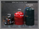 Gas Canister Leather Cover Fuel Can Protector Gas Cylinder Warmer Camping Accessory MSR Coleman Jetboil Primus