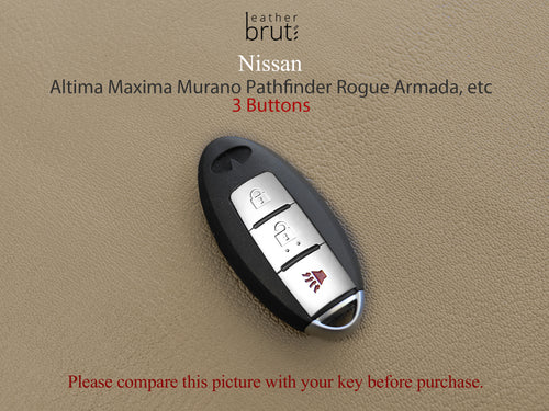 Nissan Key Fob Covers Online – Leather Brut